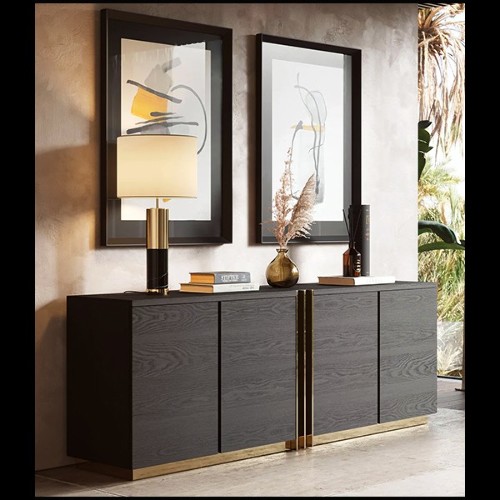 Sideboard 174-Clark Black Ash