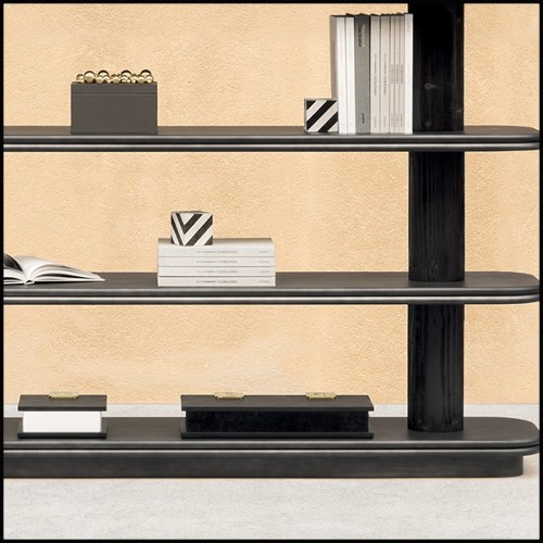 Bookcase 189-Positano Black