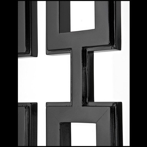 Paravent 24 - Black Lacquered - Décoratif - Pacific Compagnie.