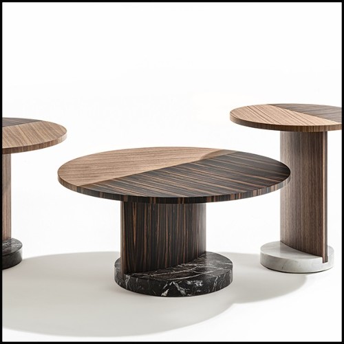 Table basse 163-Noyer Patch