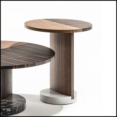 Table d'appoint 163-Walnut M
