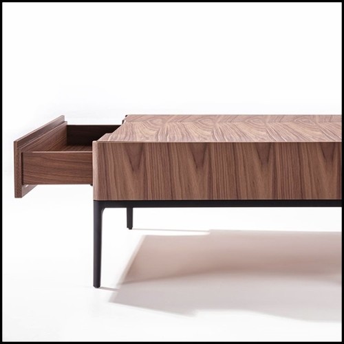 Table basse 163-Walnut Case