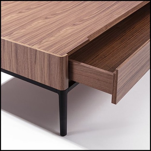 Coffee table 163-Walnut Case