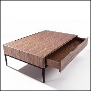 Coffee table 163-Walnut Case