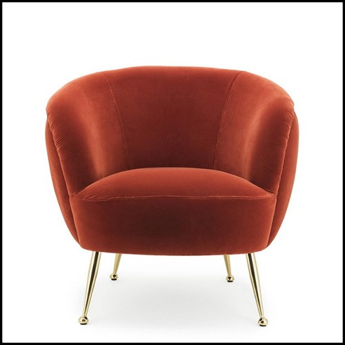 Armchair 162-Fanny Coral