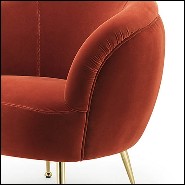 Armchair 162-Fanny Coral