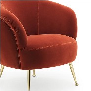 Armchair 162-Fanny Coral