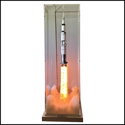 Sculpture PC-Rocket Saturn V