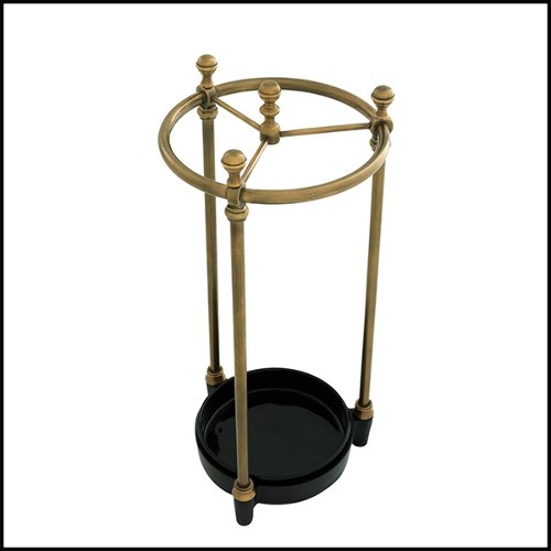 Umbrella Stand 24-Rock Brass