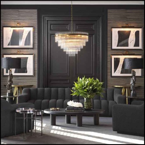 Canapé Kelly 24-Black L. Pacific Compagnie