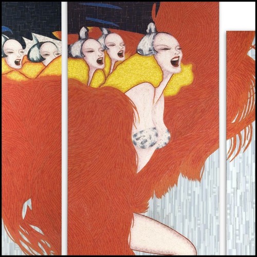 Panneau 119 - Le Lido - Intérieur - Pacific Compagnie.