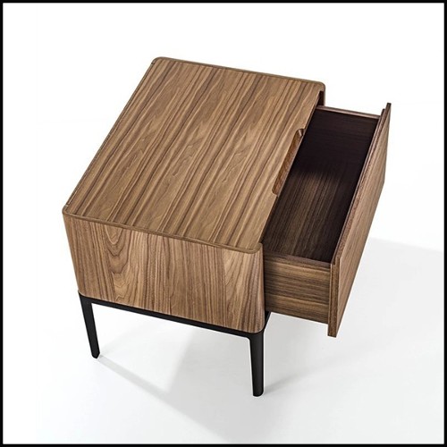 Table de chevet 163-Walnut High