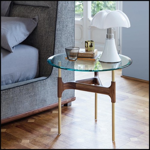 Table d'appoint 163-Verre Paloma