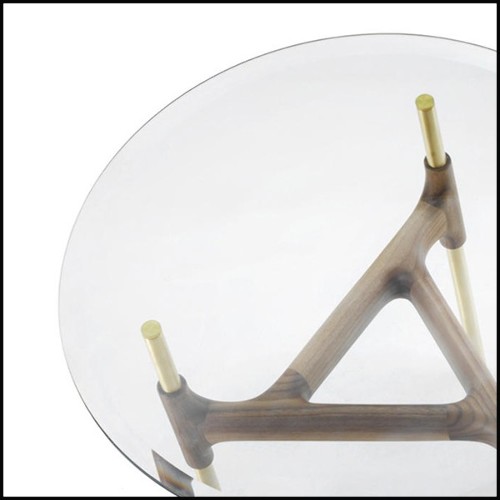 Side Table 163-Paloma Glass