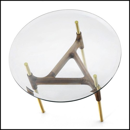 Side Table 163-Paloma Glass