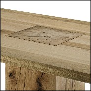 Dining Table 154-Full Wood Oak