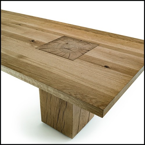 Table 154-Full Wood Oak