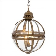 Hanging Lamp 24- Residential Antique Brass