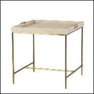 Side Table 36-Shagry Cream