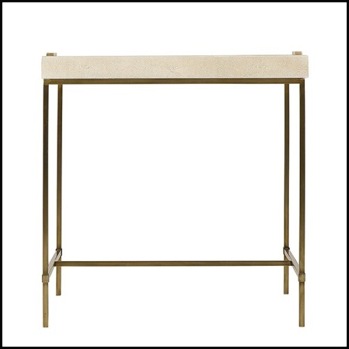 Side Table 36-Shagry Cream