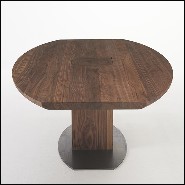 Table à manger 154-Walnut Oval T