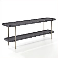 Console Table 163-Black Ash Tops