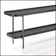 Console 163-Black Ash Tops