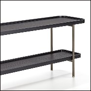 Console 163-Black Ash Tops