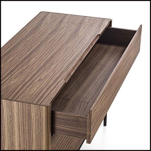 Chest of Drawers 163-Walnut Case