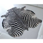 Rug cow skin 32-Zebra