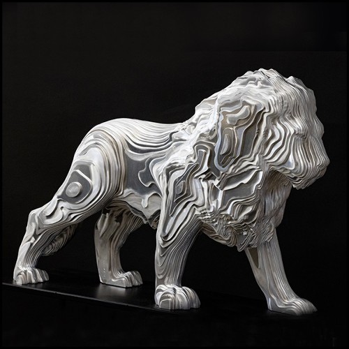Sculpture 198- Lion Polished