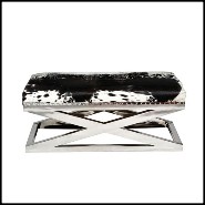 Footstool 35-San Francisco cuir