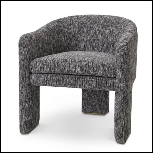 Chair 24- Pebbles Black