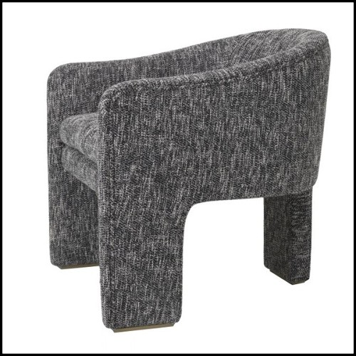 Chaise 24- Pebbles Black