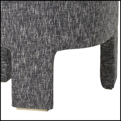 Chaise 24- Pebbles Black