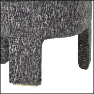 Chaise 24- Pebbles Black