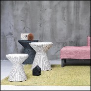 Side Table 30- Coil White