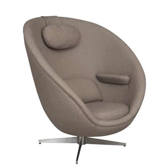 Fauteuil 140 - Agathon - Solid wood armchair with Hamilton Cont-Agathon structure - Pacific Compagnie.