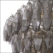 Chandelier 24- Benini Smoke L