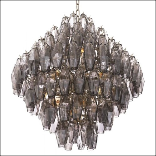 Chandelier 24- Benini Smoke L