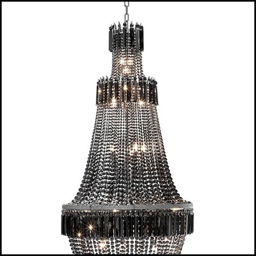 Chandelier 162- Black Palace Drop