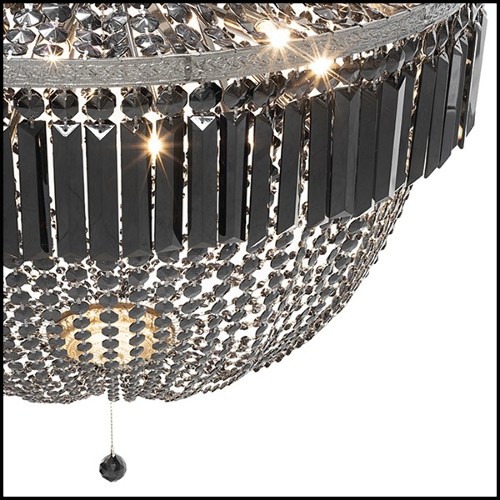 Lustre 162- Black Palace Drop