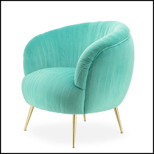 Fauteuil 162-Diana Aqua