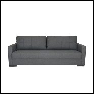 Canapé 140 - Lexington | Sofa Hamilton Cont- Lexington - Lexington style sofa with Hamilton contour, beige fabric upholstery - P