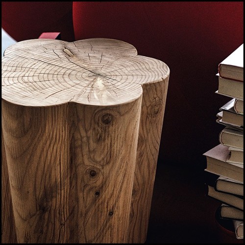 Stool 154- Clover Cedar