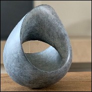 Sculpture 190- No End Blue Bronze