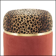 Tabouret 162- Panther Coral