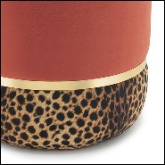 Tabouret 162- Panther Coral