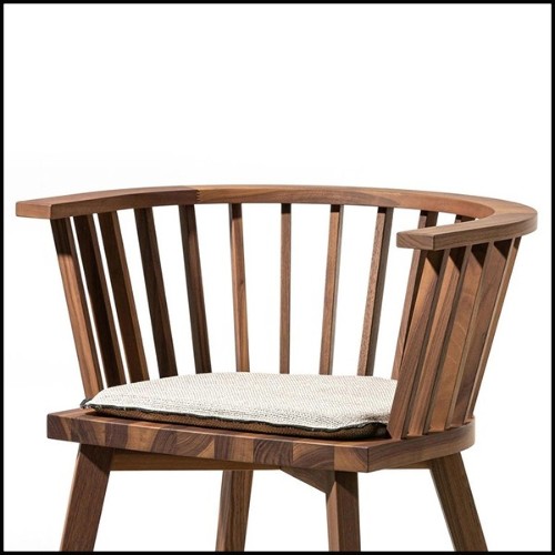 Chaise 30- Premia Low Walnut