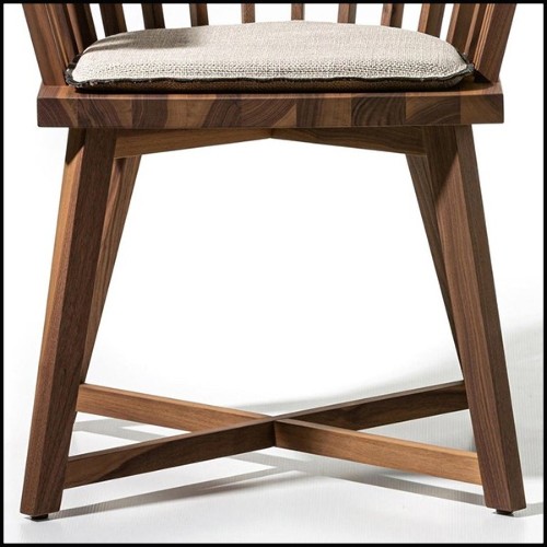 Chaise 30- Premia Low Walnut